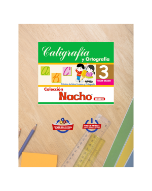 Colección Nacho Caligrafia de 3