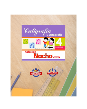 Colección Nacho Caligrafia de 4
