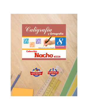 Colección Nacho Caligrafia de 8