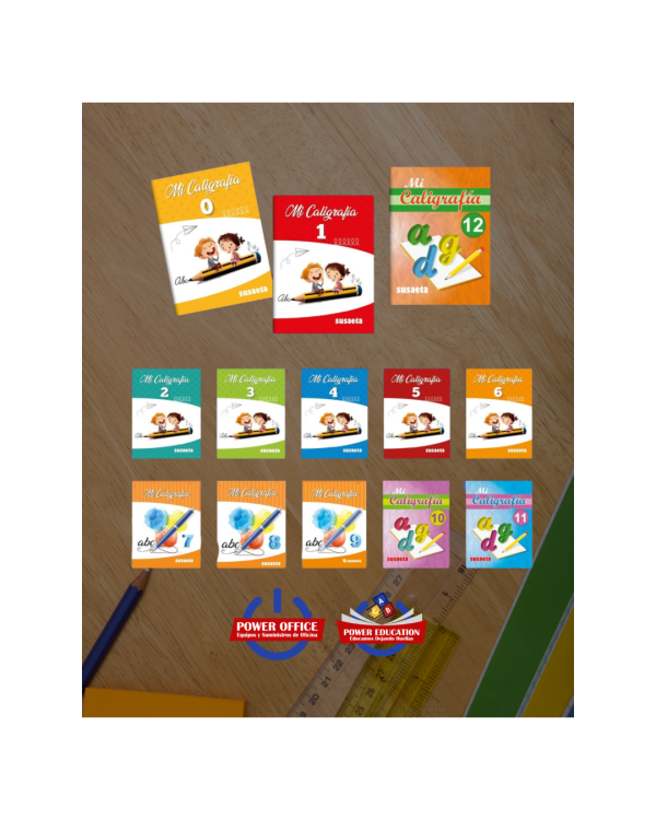 Sin título-3 (1) Libro de Texto Susaeta / Mi Caligrafía 1 - 6 Grado